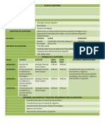 Plan de Auditoria Gestion Estrategica