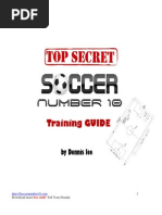 Soccer Number 10 Training Guide (69 Pages)