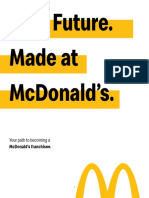 Proposal McDonalds Franchisee