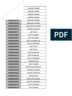 Registration No With Student Name 2020-2022