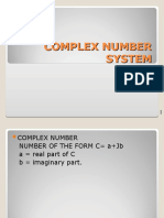 Complex Number System (Option 1)