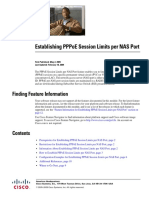 Establishing Pppoe Session Limits Per Nas Port: Finding Feature Information