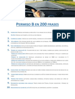 Resumen Dgt Permiso B en 200 Frases