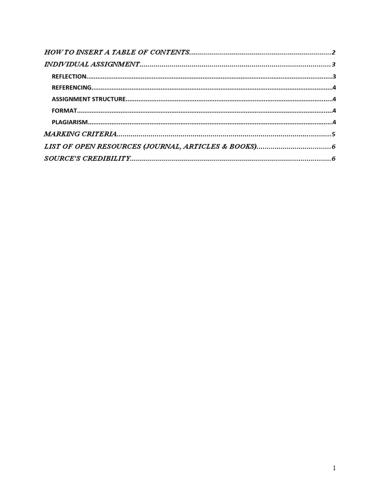 Assignment Guidelines & Resources | PDF | Apa Style | Essays