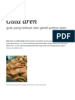 Gula Aren - Wikipedia Bahasa Indonesia, Ensiklopedia Bebas