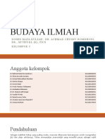 Budaya Ilmiah