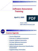 NASA Software Assurance Training