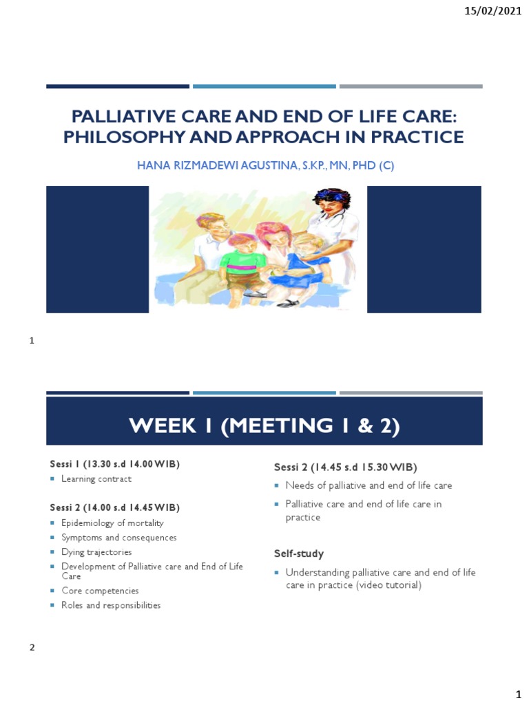 Palliative and End-of-Life Care Overview | PDF | Palliative Care | End ...