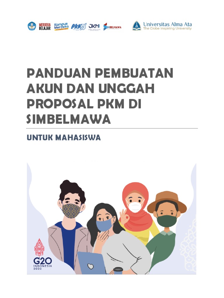 Panduan Pembuatan Akun Dan Unggah Proposal PKM 2022 - UAA | PDF
