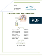 Chest Tube Critical Seminar