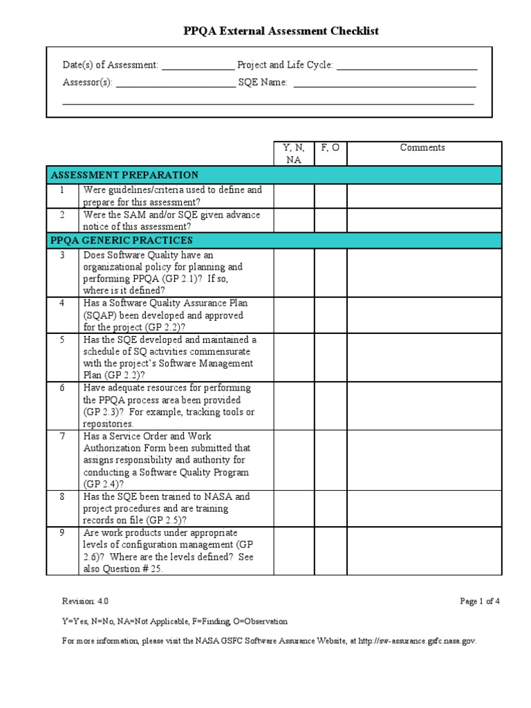 Ppqa External Assessment | PDF | Information Management | Software ...