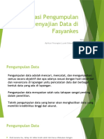 Aplikasi Pengumpulan Dan Penyajian Data Di Fasyankes