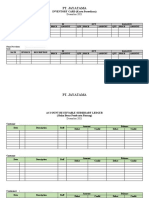PT Jayatama December 2021 inventory and accounting records