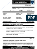 Cotação Fabio - .XLSX - VEÍCULOS LEVES