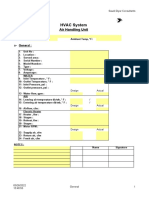 HVAC System: Air Handling Unit