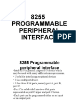 Intel 8255 Programmable I/O Device for Microprocessors