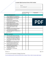 Flight Operations Review