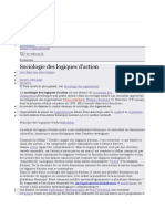 sociologie des logiques d'action document