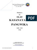 Prelim - Fil 207 Kasanayang Pangwika