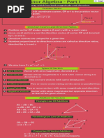 Vector Algebra