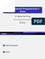 Object-Oriented Programming in Scala: Dr. Nguyen Hua Phung