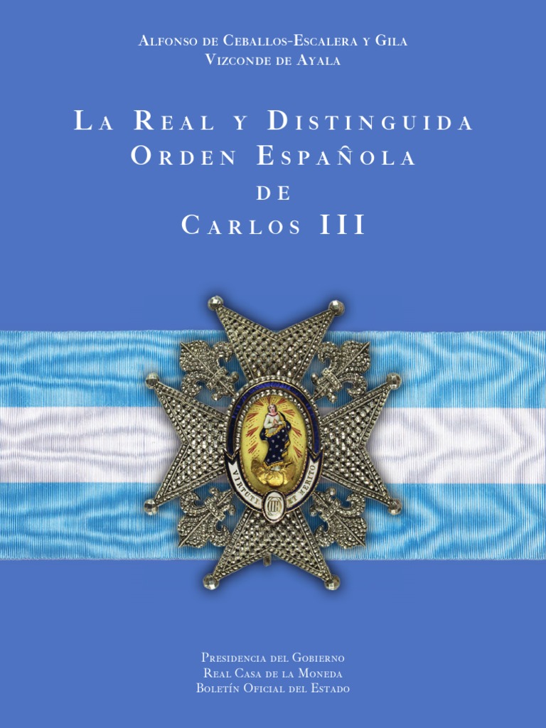 Orden de Carlos III PDF España imagen