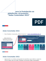 Tutorial para La Postulación Proyecto Aulas Conectadas 2022
