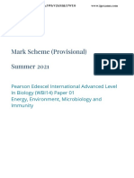 Mark Scheme (Provisional) Summer 2021