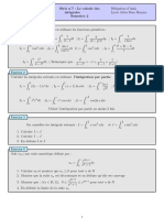 Serie Le Calcul Des Integrale