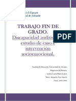 Discapacidad Auditiva Un Estudio de Caso e Intervencio PINERO LOPEZ LAURA