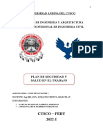 Medidas de Seguridad y Salud