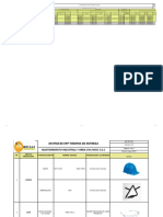 Matriz Elementos de Proteccion Personal y Dotación