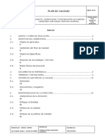 Plan de Calidad PV SB