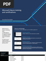 Microsoft Azure Training and Certifications: Aka - Ms/Azuretraincertdeck