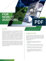 It Audit FOR Non-It Auditors: Webinar Series