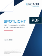Spotlight: 2021 Conversations With Audit Committee Chairs