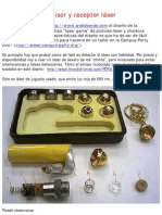 Emisor y Receptor Láser