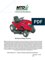 Professional Shop Manual: MTD Products Inc. - Product Training and Education Department