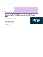 Measuring the Total Economic Impact of Google Apps