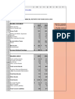 Data Section: Ratio Analysis Chisholm Company 2015 & 2016