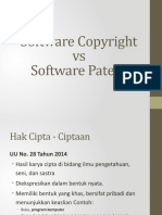 Software Copyright vs. Patent