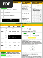 MF19 Formulae and Statistical Tables | PDF