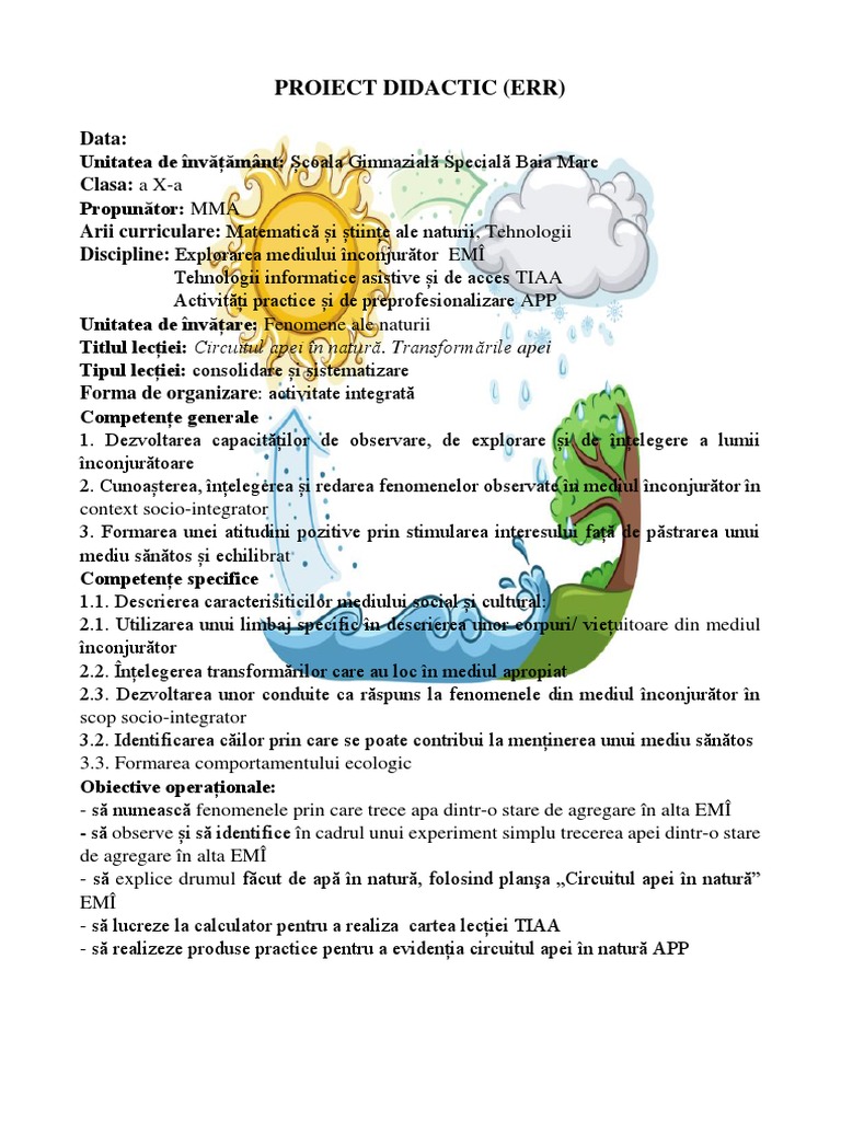 Proiect Apa Speciali | PDF