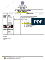 Department of Education: Weekly Home Learning Plan For Mapeh 7 Week 7, Quarter 2 January 10 - January 14, 2022