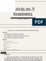 Activity No. 9 Respiratory: Serabani, Ramos, Tapia, Tatel & Zarandona