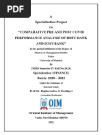 Specialisation Project