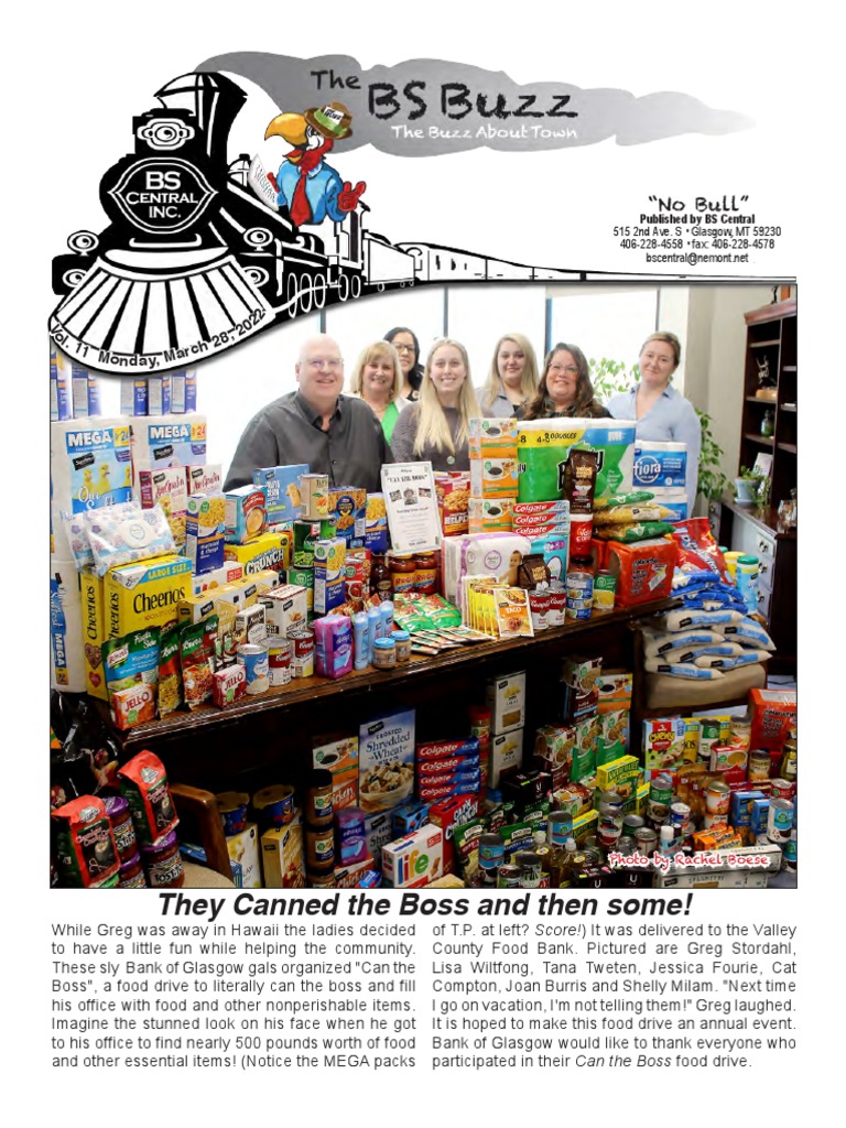 They Canned The Boss and Then Some! "No Bull" PDF Nursing Patient