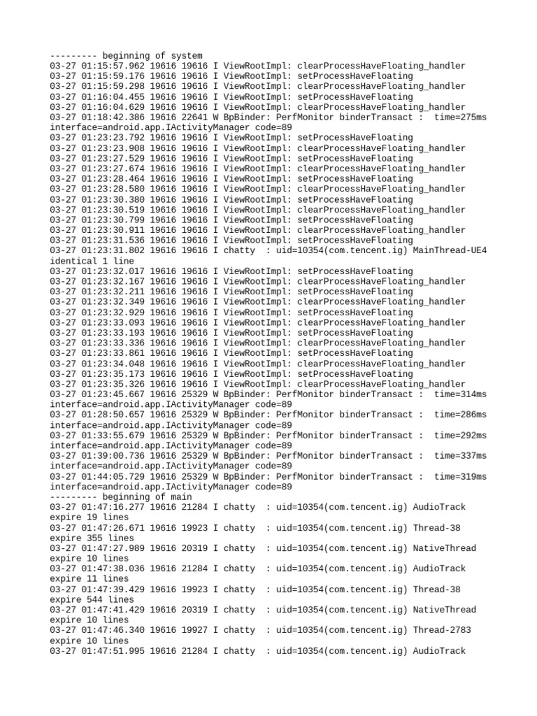 Mod Menu Log - Com - Tencent.ig | PDF | Application Software ...