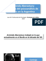 Arminda Aberastury - Pionera Del Psicoanálisis de Niños en La Argentina