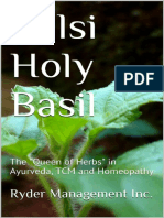 Herbs Tulsi Holy Basil - The Queen of Herbs in Ayurveda, TCM and Homeopathy